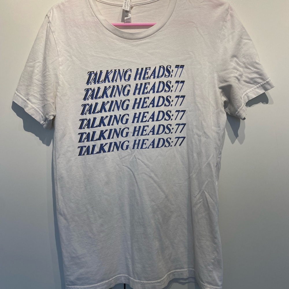Talking Heads t-shirt, mens sm, $33 obo 🙂